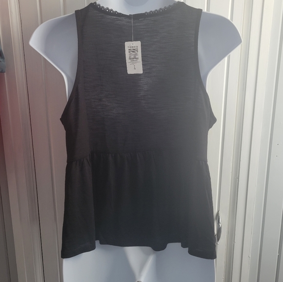 Torrid Tank Babydoll Black L - Picture 3 of 3